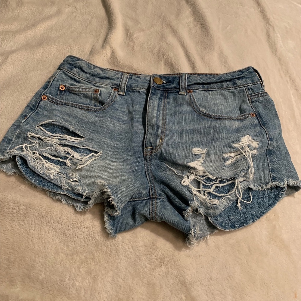 American eagle high rise shorts